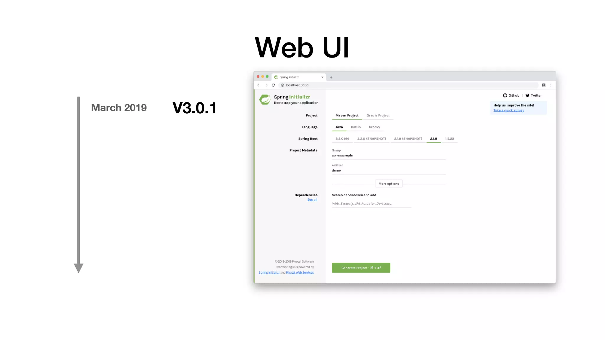 Web UI
March 2019 V3.0.1
 