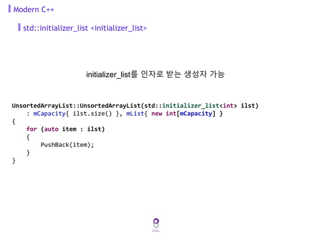 Initializer list | PPT