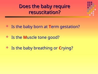 Initial steps NRP initial steps of resuscitation | PPT