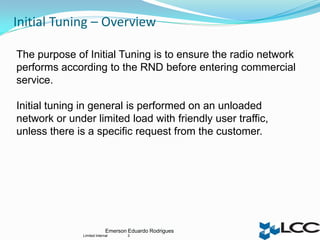 Initial tuning umts (2) | PDF