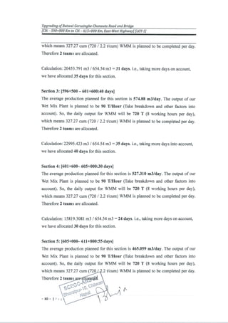 Initl Works Program Sample Initial Work Program of an ICB Project | PDF