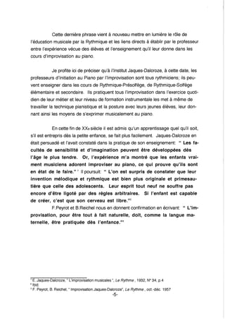 Initiation au Piano par l'Improvisation