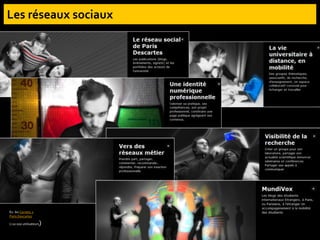 Ex. les Carnets 2
Paris Descartes
(+10 000 utilisateurs)
 