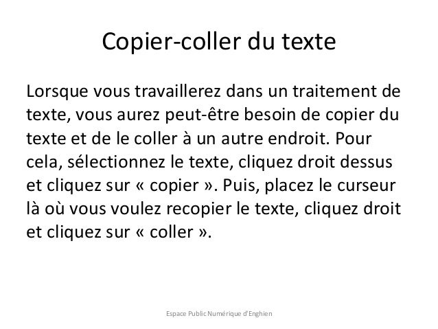 Initiation Au Traitement De Texte Avec Libre Office Writer