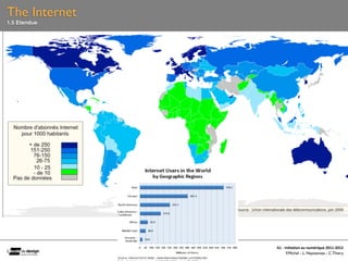 The Internet
1.5 Etendue




               A1	
  -­‐	
  Ini(a(on	
  au	
  numérique	
  2011-­‐2012
                             F.Michel - L. Neyssensas - C.Thiery
 