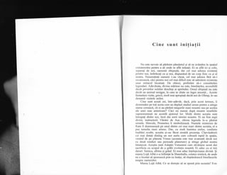 Stefanescu, Paul - Initiere si mari initiati