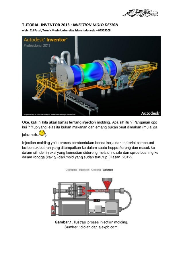 Injection mold design by zul fauzi Injection mold design by zul fauzi