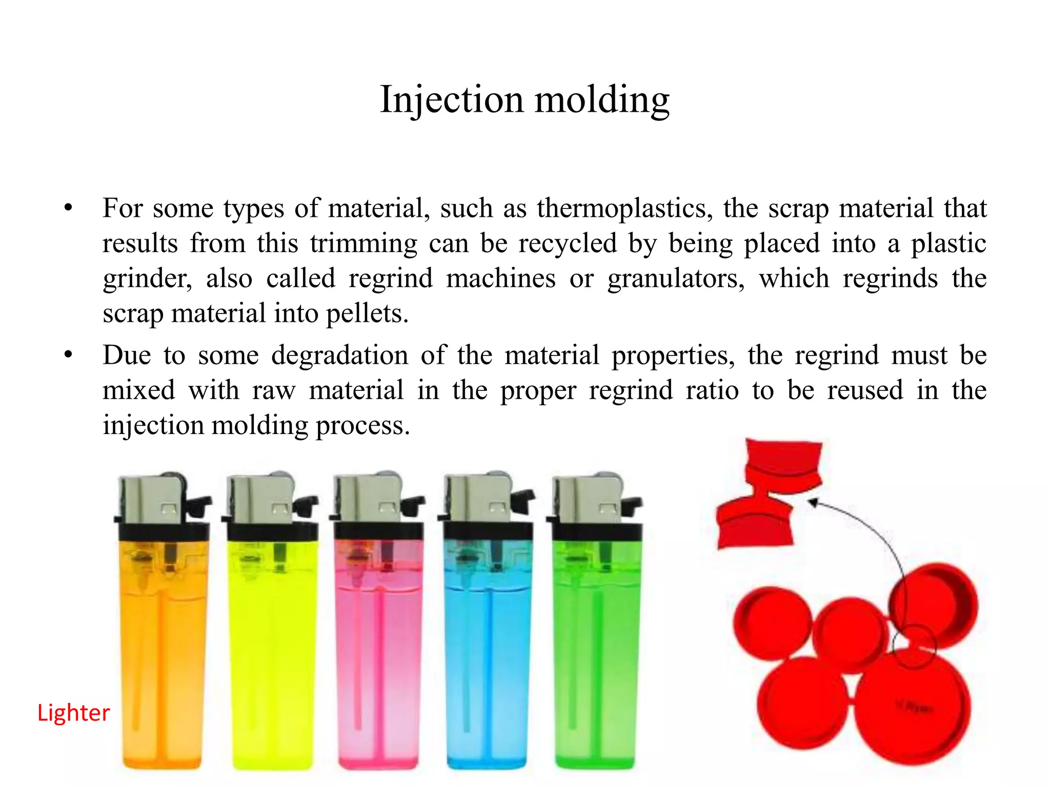 Reduce Injection Scrap Injection molding | PPTX