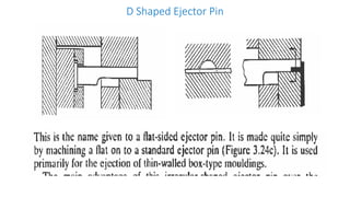 D Shaped Ejector Pin
 