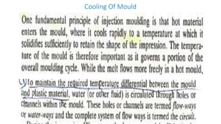 Cooling Of Mould
 