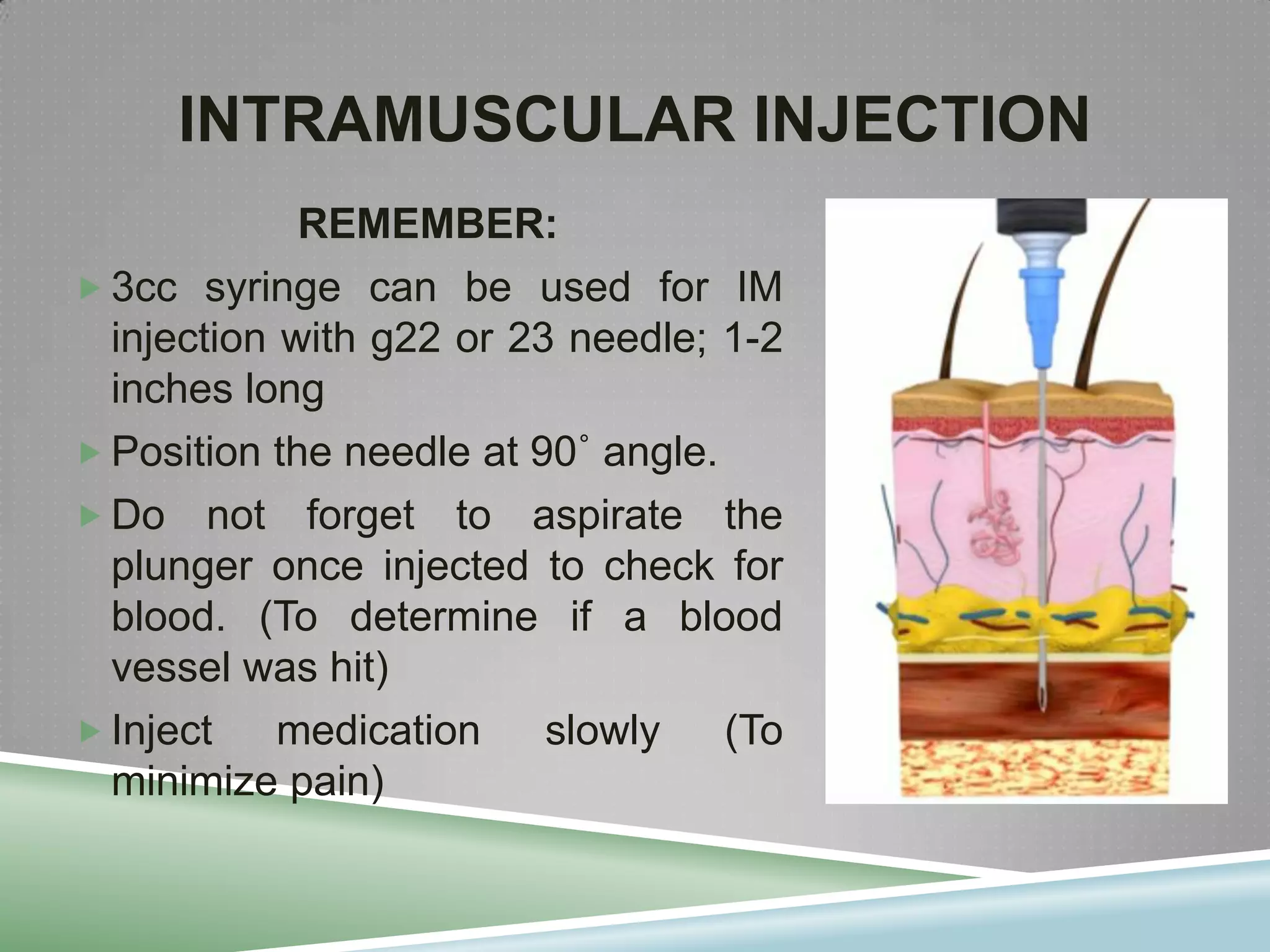Injection Technique | PPTX
