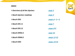 Bosch Injector Code Symbol Chart.pdf Common Rail Injectors Bosch | PDF