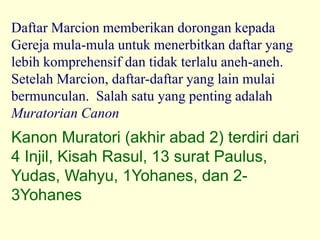 Injil injil sesat | PPT