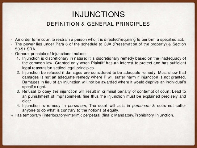 Injunctions injunction-definition-examples-processes