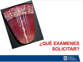¿QUÉ EXÁMENES
    SOLICITAR?
 