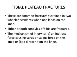 Tibia Hit INJURIES AROUND KNEE JOINT MBBS CLASS.pptx