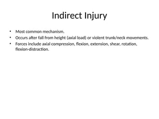 Fall Axially Injuries of the Spine Complete assessment marrow.pptx
