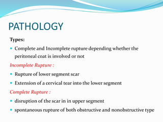 Injuries to the birth canal | PPTX