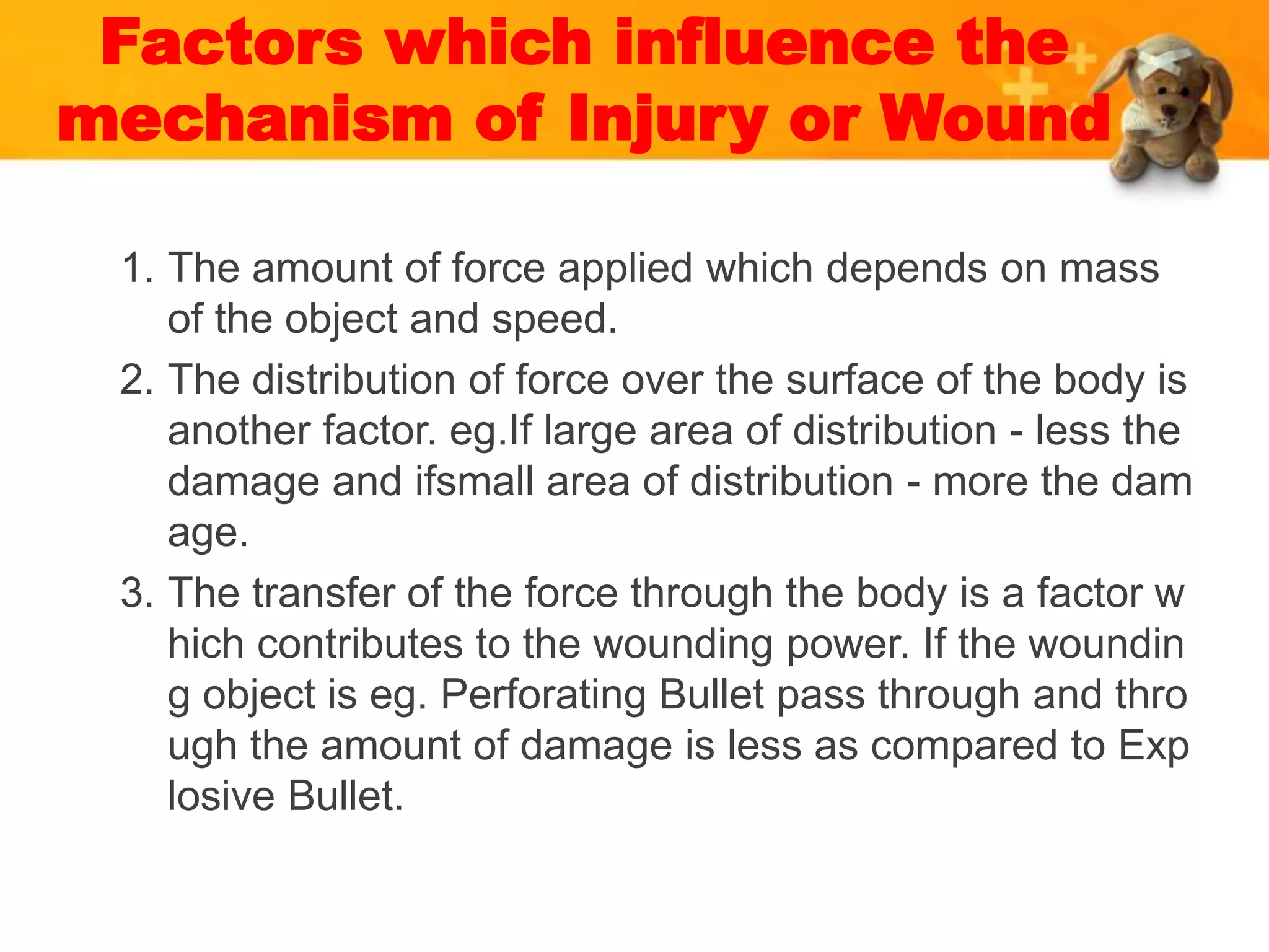 Injury (Forensic science) | PPTX