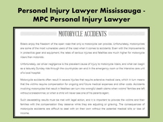 Personal Injury Lawyer Mississauga -
MPC Personal Injury Lawyer
 