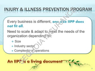 Iipp Examples Understanding Injury & Illness Prevention Programs | PDF