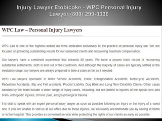 Injury Lawyer Etobicoke