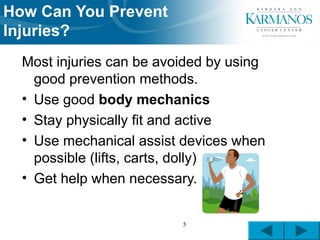 Injury Prevention and Body Mechanics.ppt