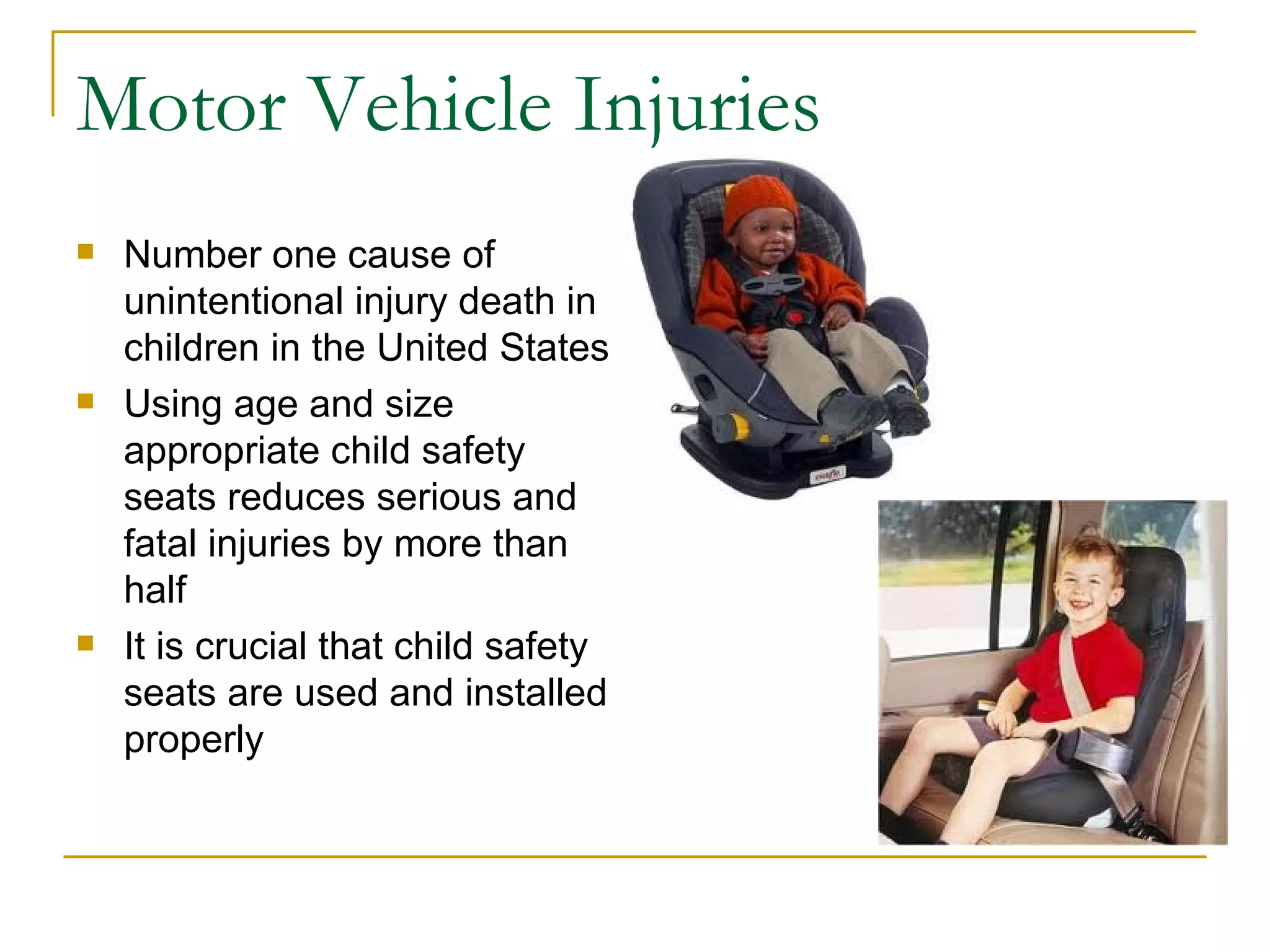 Injury Prevention in Children | PPT