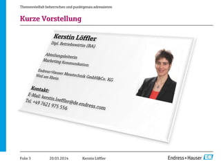 Themenvielfalt beherrschen und punktgenau adressieren – Wie ...