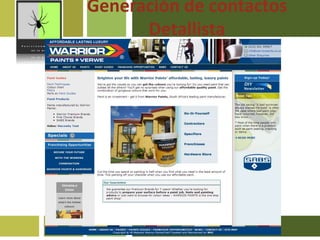 Generación de contactosDetallista