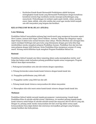 Inklusif 1 | PDF