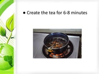 Tea Extract Ink Ink made from teabags | PPTX