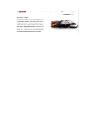 Sea Freight Forwarder: Efficient Logistics for Global Trade | PDF