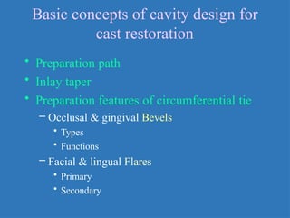 inlay ppt for class 1 and class 2 indirect | PPTX