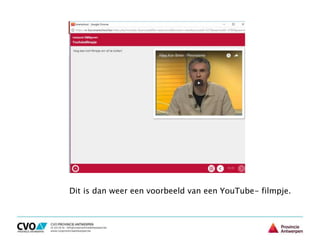 Dit is dan weer een voorbeeld van een YouTube- filmpje.
 