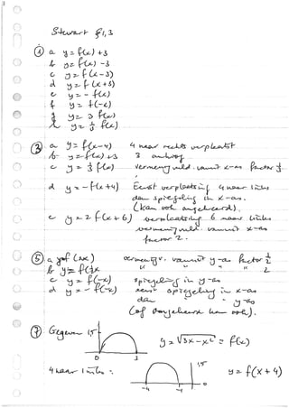 Inleiding calculus 1415 huiswerk week 5