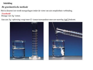Inleiding gravimetrie | PPT