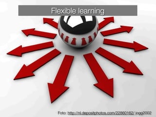 Flexible learning

Foto: http://nl.depositphotos.com/22860162/ jogg2002

 