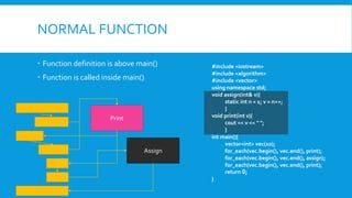 Inline and lambda function | PPT