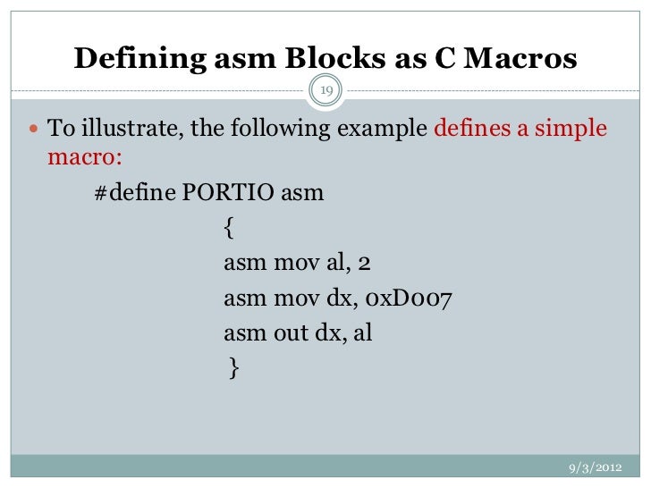 Example