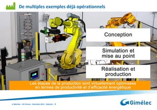 De multiples exemples déjà opérationnels

In Machine – On Process – Décembre 2013 – Industrie – 9

 