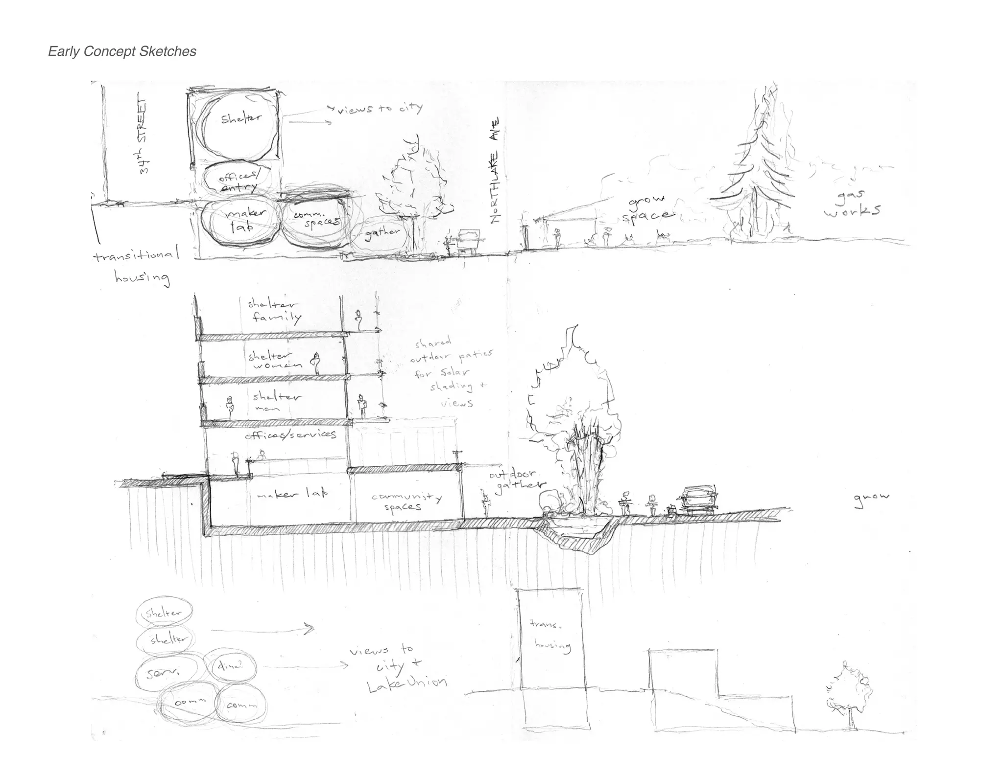 Early Concept Sketches
 