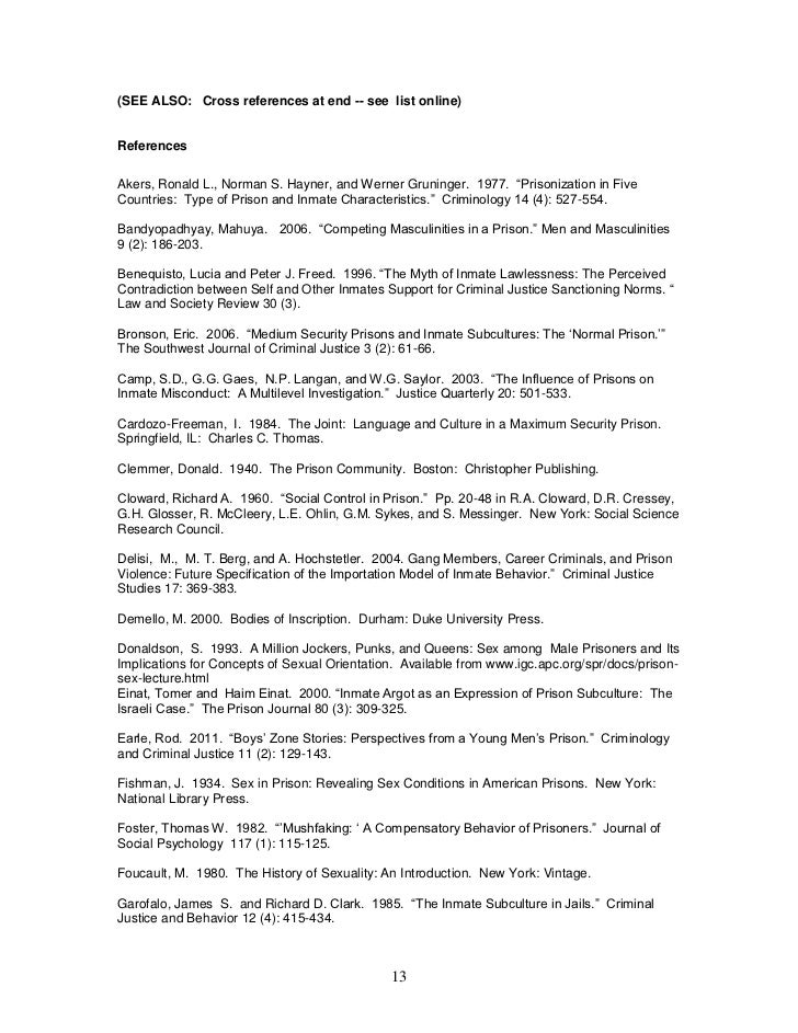 Donald Clemmer Prisonization Donald Clemmer Prisonization