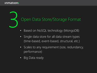 Consequent Central Management
• All remote components can be configured
centrally
• All logs stored centrally
• No individual licensing
• Automatic version updates of the entire
component network
2
 