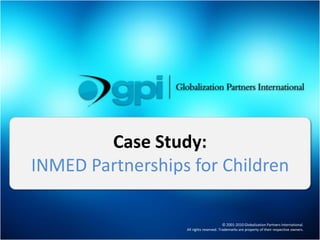 Case Study: INMED Partnerships for Children 