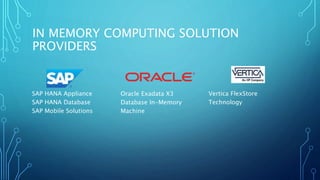 In memory cloud computing | PPTX