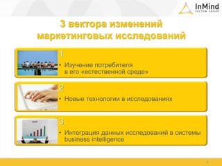 3 вектора изменений маркетинговых исследований6
