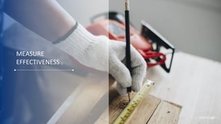 MEASURE
EFFECTIVENESS
 