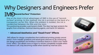 Imd Internal In Mold Decoration (IMD) The Next Evolution in Emblem Manufacturing .pptx
