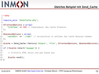 Betrachtung des Code Beispiels Einfach aufgebaut 